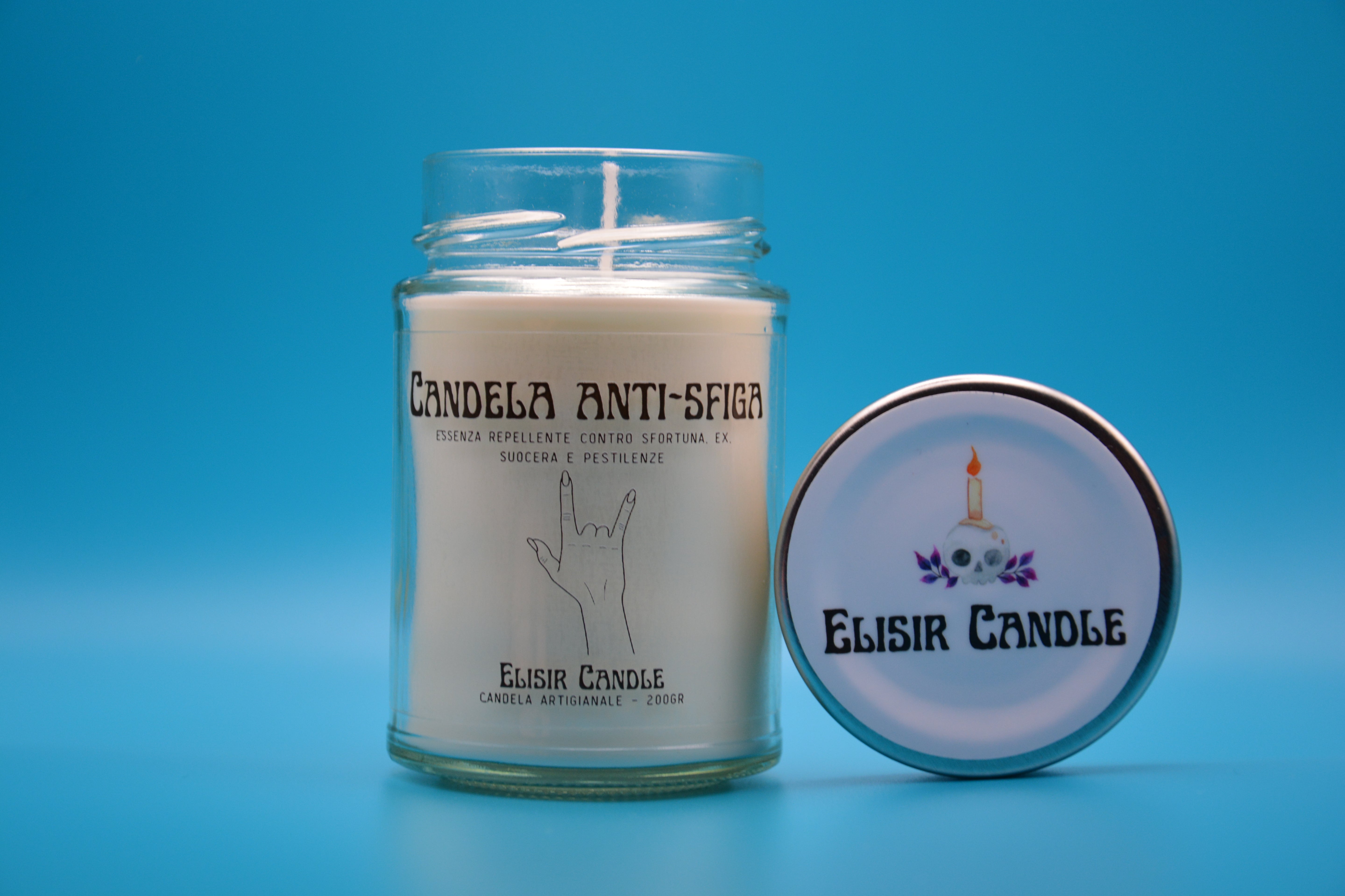 Candela Anti-sfiga - Candela artigianale